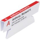 Ensemble d’onglets et d’étiquettes pour chemises suspendues viewables® quick-fold