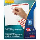 Intercalaires index maker® blanc. easy apply™. 5 jeux. 8 onglets