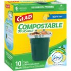 Sacs à ordures 100% compostables longs