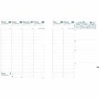 Agenda hebdomadaire président (2026) recharge seulement anglais