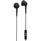 Écouteurs-bouton jelleez avec microphone noir