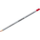 Crayon de couleur en bois omnichrom rouge
