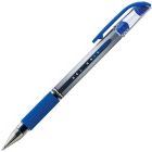 Stylos à bille roulante gel grip bleu