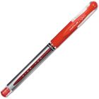 Stylos à bille roulante gel grip rouge