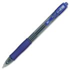 Stylos à bille roulante rétractable g2 0,7 mm bleu
