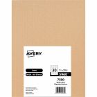 Étiquettes rectangulaires blanches easy peel® boîte de 250 feuilles 2-5/8” x 1” (7500)