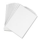 Bloc de papier blanc uni À l'unité 8-3/8 x 10-7/8 po