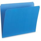 Chemises à dossier de couleur format légal bleu