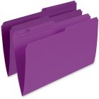 Chemises à dossier réversibles de couleur format légal violet