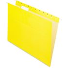 Dossiers suspendus format lettre jaune