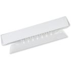 Onglets flexibles 3-1/2 po clair
