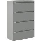 Classeurs latéraux fileworks® 9300 plus 4 tiroirs gris