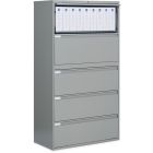 Classeurs latéraux fileworks® 9300 plus 5 tiroirs gris