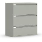 Classeurs latéraux fileworks® 9300 plus 3 tiroirs gris