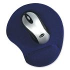 Tapis de souris et repose-poignet en gel bleu