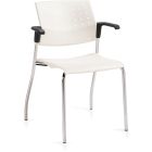 Chaise empilable sonic ivoire