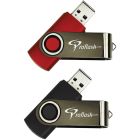 Clé usb à mémoire flash classic usb 2.0 16 go - paquet de 2 (noir/rouge)