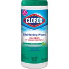 Lingettes désinfectantes clorox parfum frais 35 lingettes