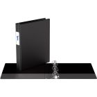 Reliure indispensable avec anneaux en d 1 po noir