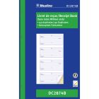 Livret de reçus 10-7/8 x 6-3/4 po bilingue