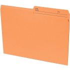 Chemise à dossier réversible format lettre orange
