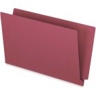 Chemise à dossier à onglet latéral 13-1/2 pts. format légal, boîte de 50 rouge