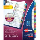 Intercalaires de table des matières personnalisables ready index® a - z