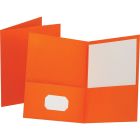 Couverture de présentation orange
