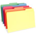 Chemise à dossier de couleur format légal couleurs variées