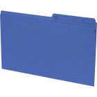 Chemise à dossier réversible format légal marine