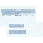 Enveloppe blanche reveal n seal® double fenêtre. #8. 8-5/8 x 3-5/8 po.