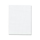 Bloc de papier blanc quadrillé 5 car./po. paquet de 5. 8-3/8 x 10-7/8"