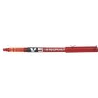 Stylos à bille roulante hi-tecpoint v5 / v7 0,5 mm. paquet de 2. v5 rouge