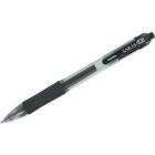Stylo à bille roulante rétractable sarasa® 0,7 mm. paquet de 4 noir
