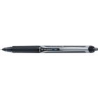 Stylos à bille roulante rétractable hi-tecpoint rt 0,7 mm. paquet de 2 noir