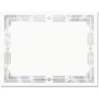 Certificat gatsby argent et blanc