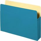 Pochette pour dossier expansible bleu