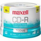 Cd-r inscriptible 48x sur axe pqt 50