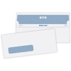 Enveloppe blanche reveal n seal® avec fenêtre. #10. 4-1/8 x 9-1/2 po.