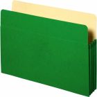Pochette pour dossier expansible vert