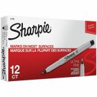 Marqueur permanent ultra-fin boîte de 12 noir