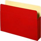 Pochette pour dossier expansible rouge