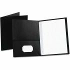 Couverture à pochettes noir