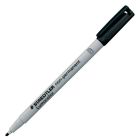 Marqueur soluble à l'eau lumocolor® pointe biseautée, 1 ou 2,5 mm. noir