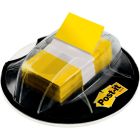 Distributeur à ventouse de languettes post-it® jaune