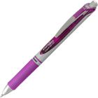 Stylos à bille roulante rétractable energel® pointe 0,7 mm violet