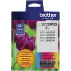 Paquet triple de cartouches jet d’encre lc3013