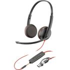 Casque d'écoute série blackwire c3200 c3225 - Écouteur double