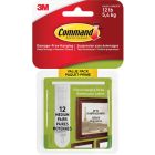 Bandes pour tableaux command™ paquet de 12 blanc, capacité jusqu'à 12 lb