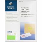 Étiquettes fluorescentes 2 x 4 po. paquet de 250 vert